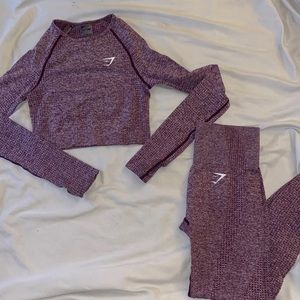 SOLD Gymshark Vital Seamless Set Leggings and Top